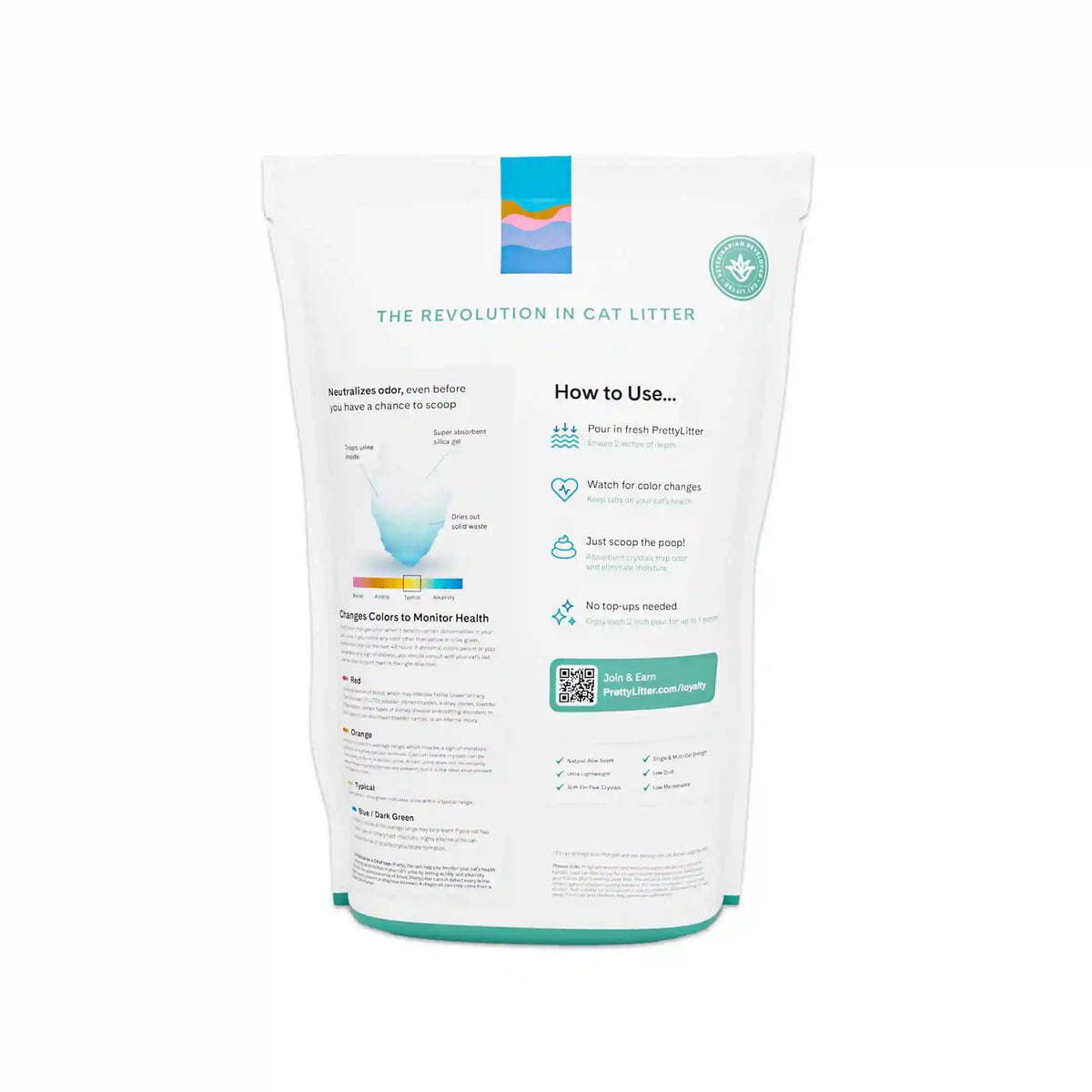 1 Bag of Aloe PrettyLitter