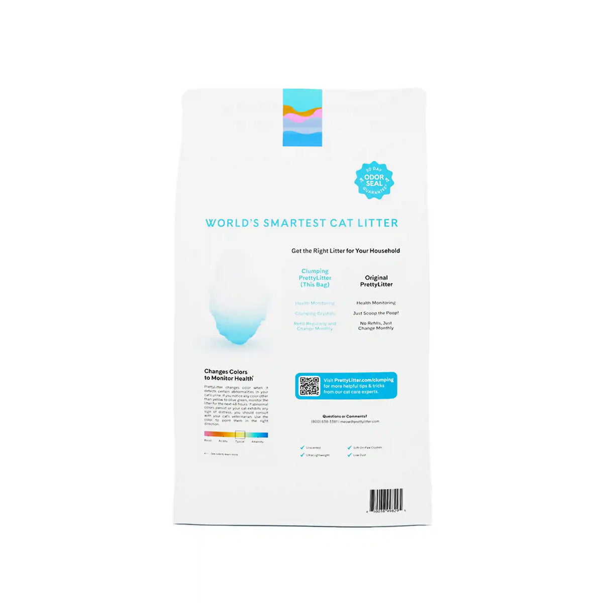 1 Bag of Clumping PrettyLitter